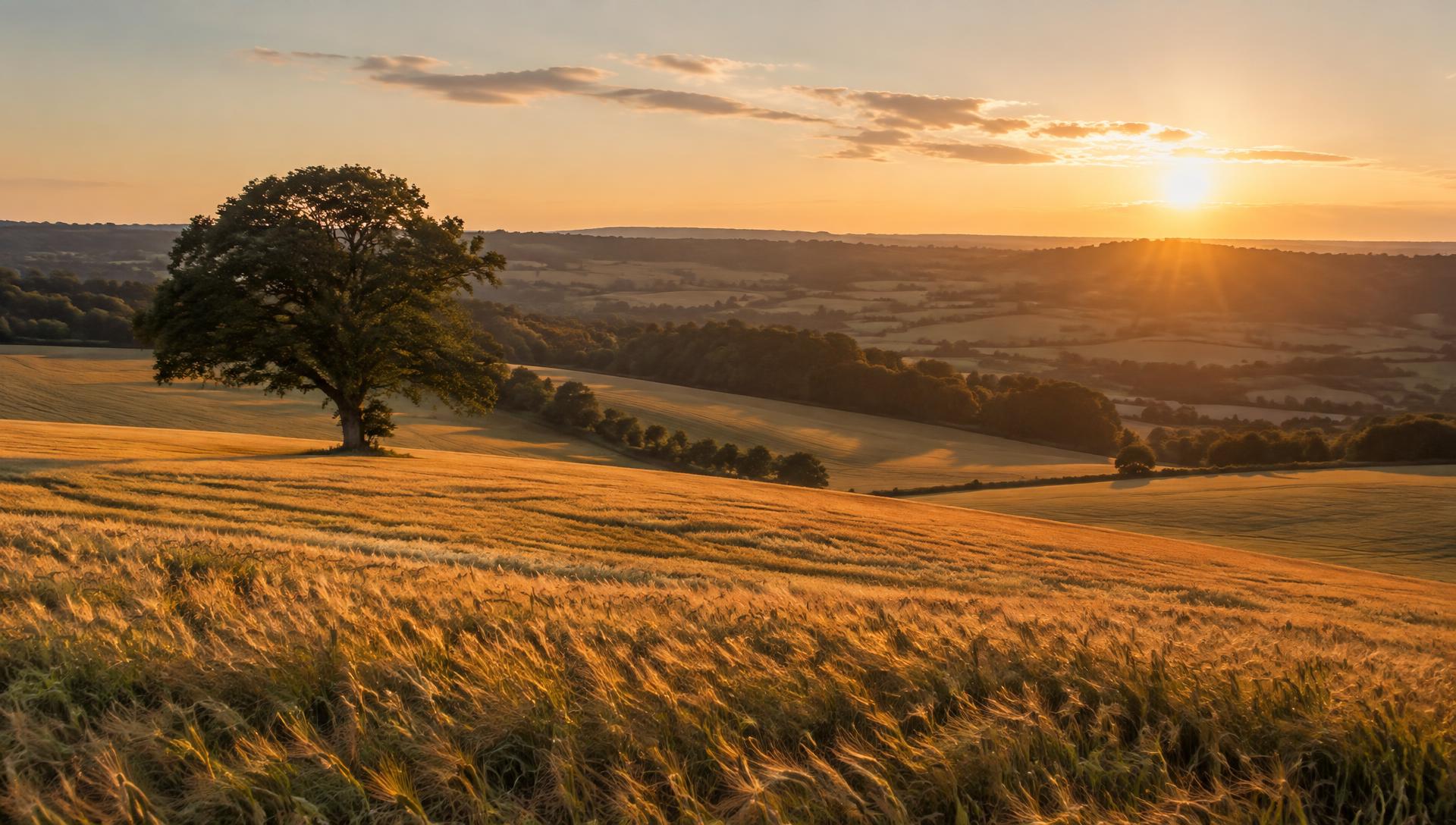 Weald downland, West Sussex