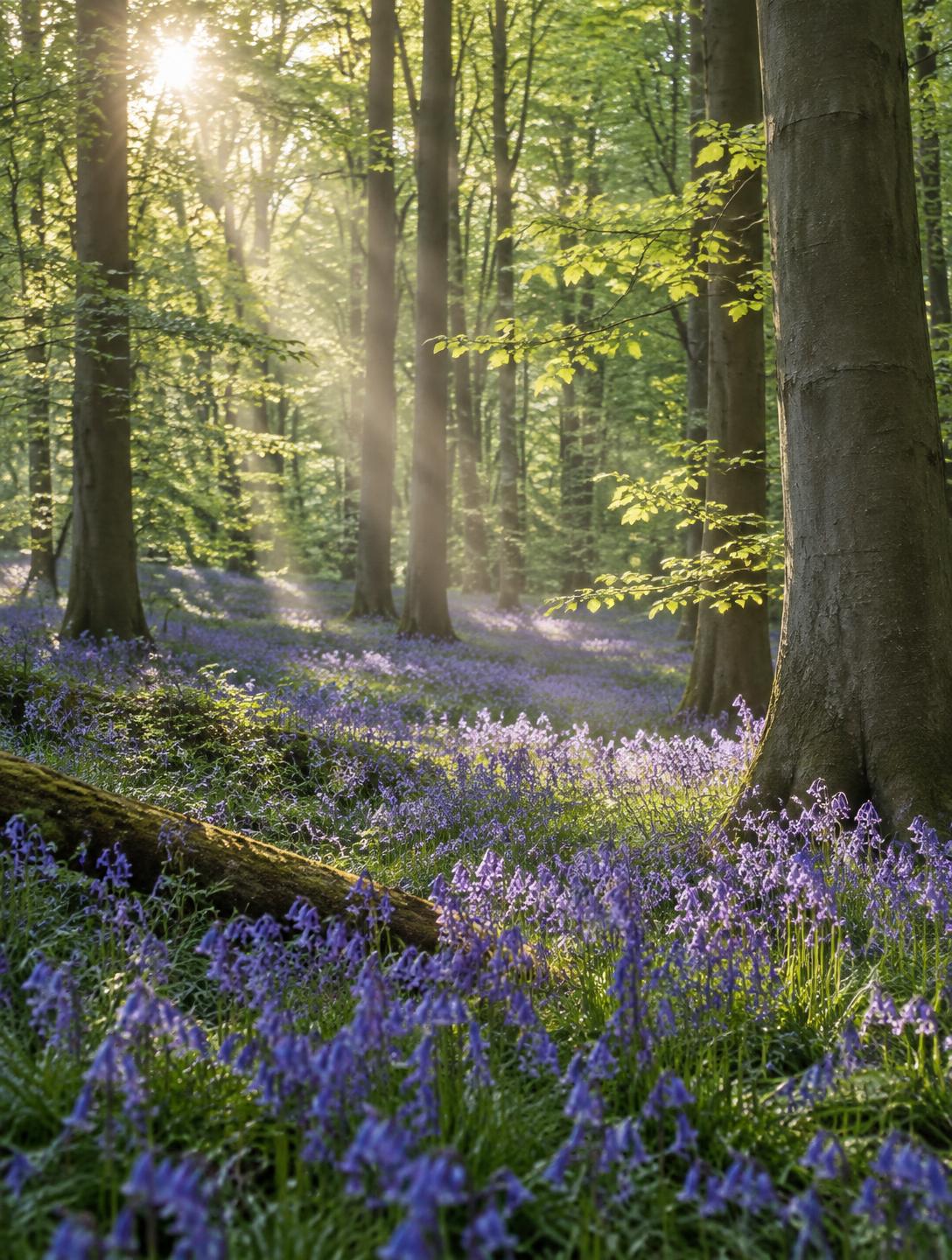 Bluebell Hour, Slindon Woods, West Sussex